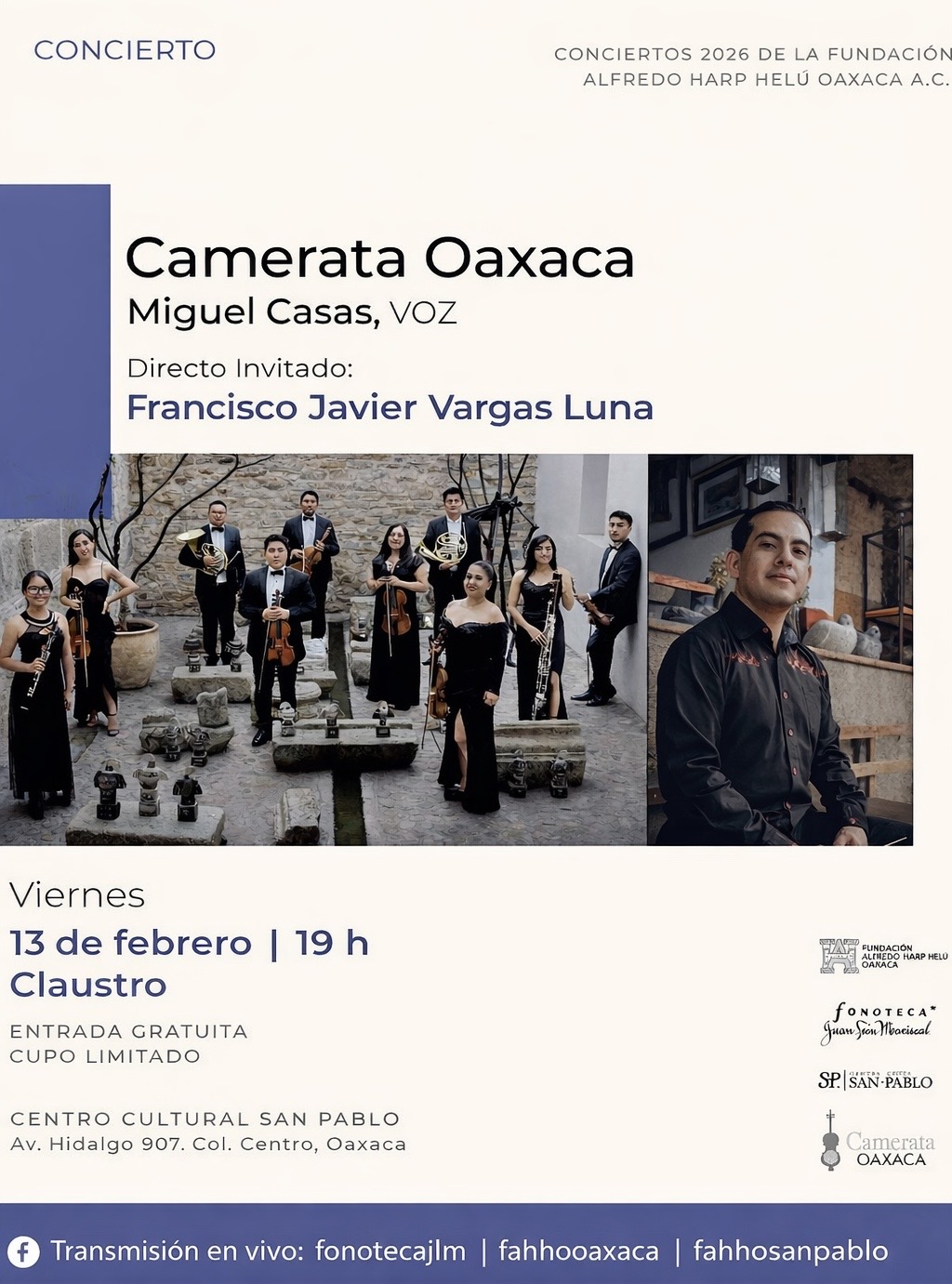 Concierto de Camerata Oaxaca